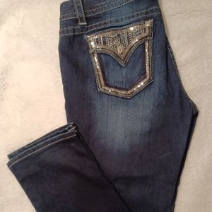 Miss Me Mid Rise Easy Skinny SZ 33